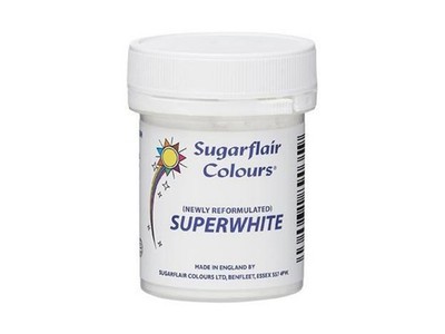 Sugarflair Superwhite Icing Whitener 20g