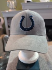 Indianapolis Colts NFL Reebok Team Apparel Adult Unisex Gray Cap/Hat OSFM