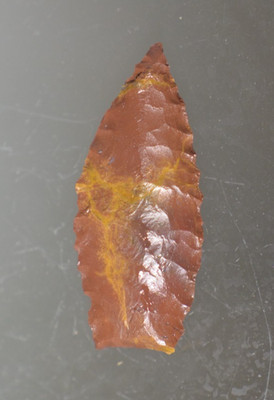 Authentic Modern Reproduction of Pre 1600 Jasper Arrowhead
