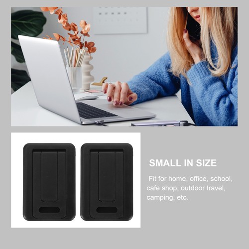 2 Pcs Foot Pad Support Frame Portable Computer Stand Laptop Cooling - 第 11/12 張圖片