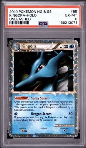 Kingdra graded PSA 6 for sale on eBay