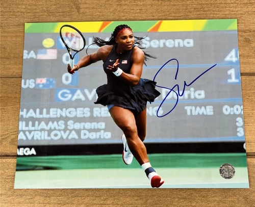 Serena Williams Autographed 8.5”x11” Tennis Superstar Signed COA  Hologram