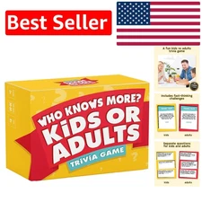 Family Party Trivia Challenge - Engage Kids, Teens & Adults in Fun Gameplay