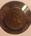 1876 Indian Head Penny