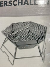 Origin Outdoors Hexagon Grill- und Feuerschale Garten Camping