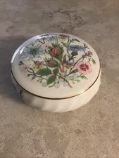 Aynsley Wild TUDOR Fine Bone China Trinket/Jewellery Box