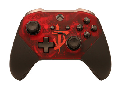 Geniusmods Custom Modded Xbox One Elite Series 2 Controller Red Esports Warranty