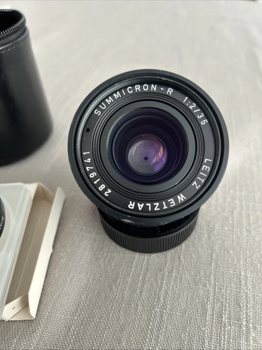 Leica SUMMICRON-R 35mm Focal Camera Lenses for sale | eBay