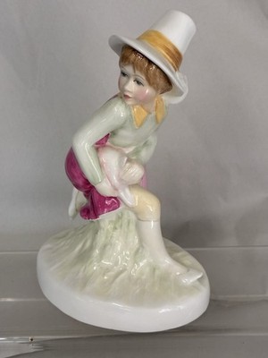 Royal Doulton Nursery Rhyme Figur HN3032 Tom Tom The Piper's Son 1983