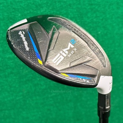 TaylorMade SIM2 MAX 22° 4 Hybrid HZRDUS Smoke Black RDX 6.0 80g Graphite Stiff
