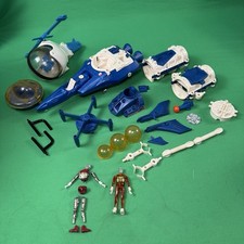 FIGURINA ORIGINALE D'EPOCA MICRONAUTI mego MOBILE EXPLORATION LAB 1976 PEZZI DI RICAMBIO