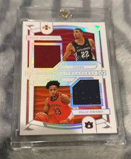Tyrese Haliburton & Isaac Okoro National Treasure Player Worn Patch 10/25