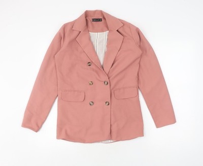 Blazer Damen UK Größe S Helly Regular Rosa