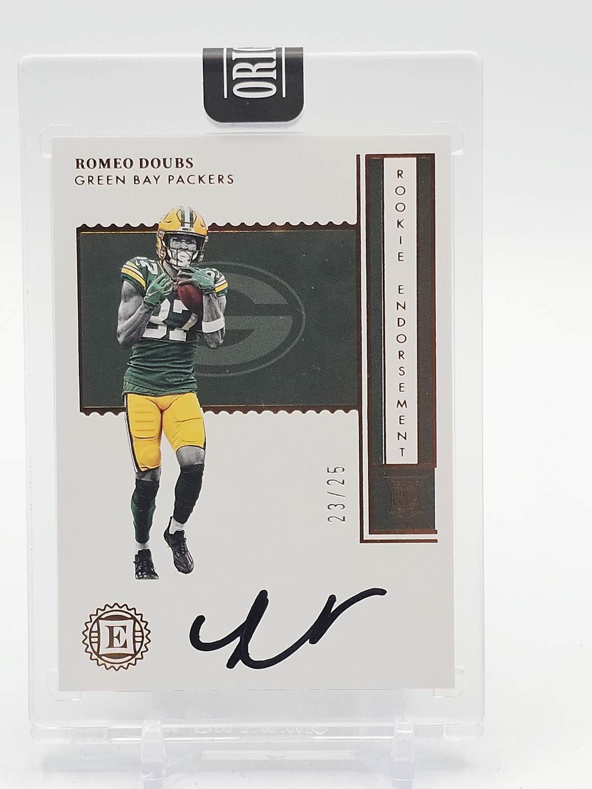 Romeo Doubs Panini Illusions Rookie Endorsements Autographs #RERD Base