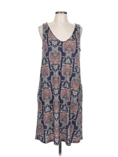 Viereck Women Blue Casual Dress L