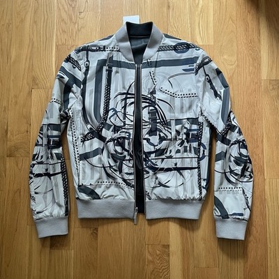 Hermes, Men's Blouson Bord-Cote Reversible, Leather Bomber Jacket