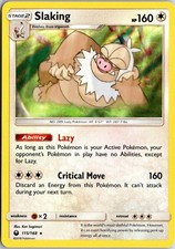 Slaking 115/168 Holo R Celestial Storm Pokemon Holo NM/M on eBay