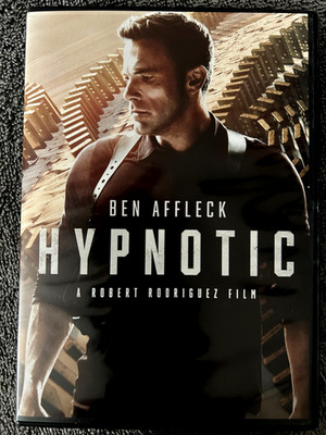 Hypnotic (DVD 2023 Psych-Thriller VG) Ben Affleck, Alice Braga, William Fichtner