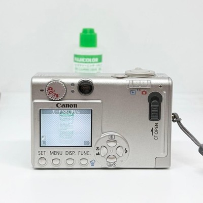 Canon IXY Digital 400 Silver Compact Camera Tested Excellent