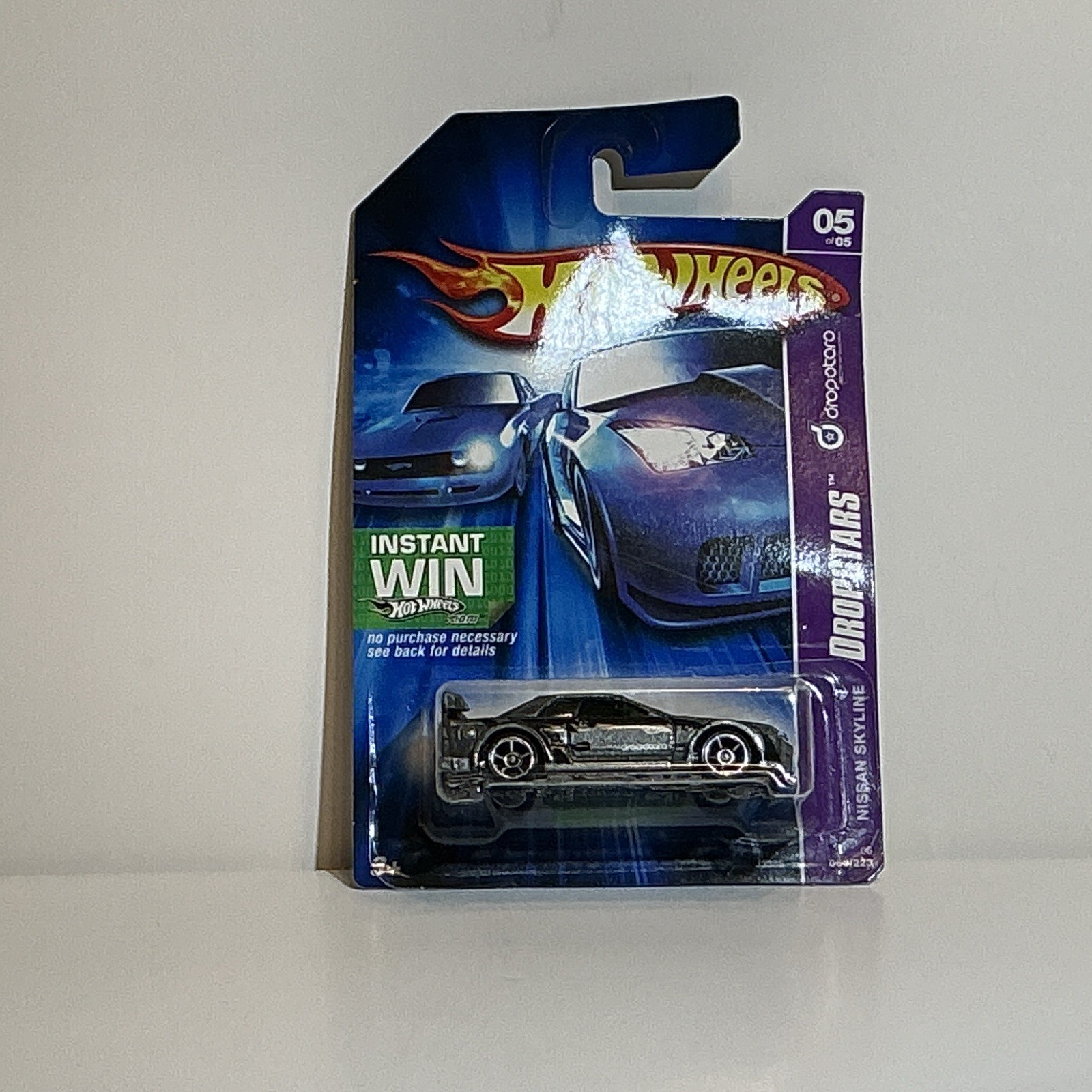 Hot Wheels Nissan Skyline Silver 2007 Dropstars 05/05