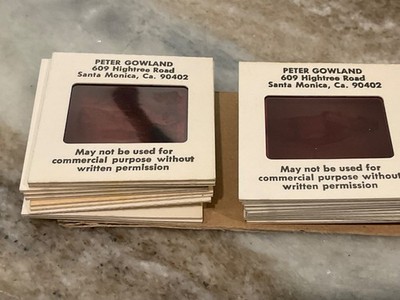 PETER GOWLAND GLAMOUR BIKINI GIRL PHOTOGRAPHY SLIDE LOT OF 20 70 s RARE set #21