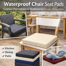 Garden sofa Rattan Cushion Waterproof IndoorOutdoor Chair Cushions fit Seat Pads