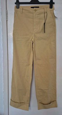 J BRAND Ebbe High Rise Wide Leg Women Trousers Mackintosh Size 24 RRP $278