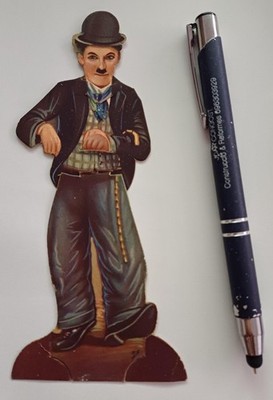  Charles Chaplin card , Charlot, Amatller,  1940´s old Ultra rare card 