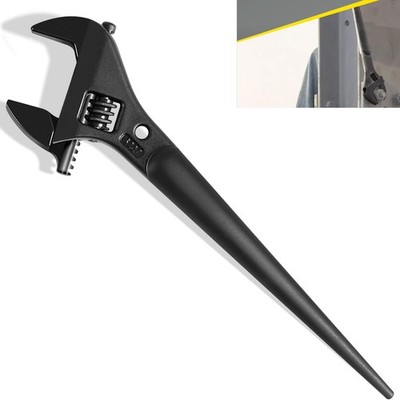 Tools 3227 Extra Wide Adjustable Spud Wrench, 10-Inch, 1-7/16-Inch, Tether Hole