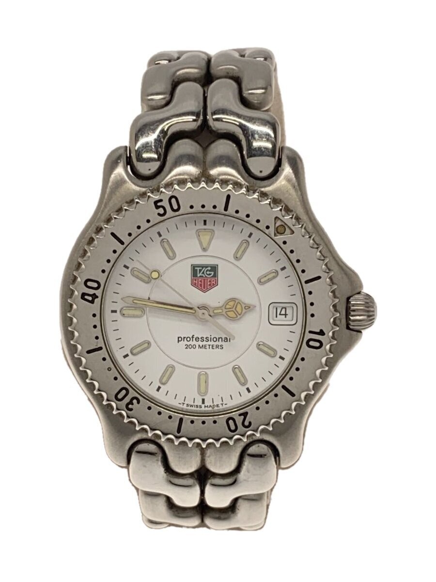 TAG Heuer Quartz Analog Watch White Dial WG1112 KO