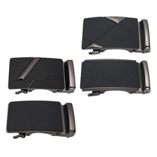 Men automatic bucket metal belt buckle for business travel leisure