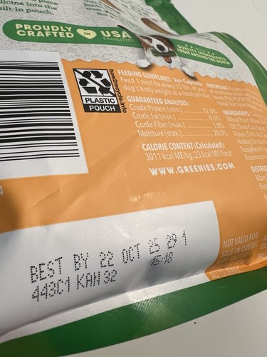 Greenies Pill Pockets Chicken Flavor for Dogs 15.8oz 60ct Capsules 9/29 - Picture 3 of 3