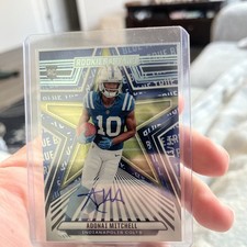 2024 Panini Rookies & Stars #102 Adonai Mitchell Signatures blue #/99 