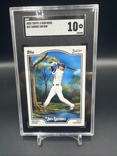 2025 Topps X Bob Ross Joy of Baseball Shohei Ohtani #41 Dodgers SGC 10 Gem Mint