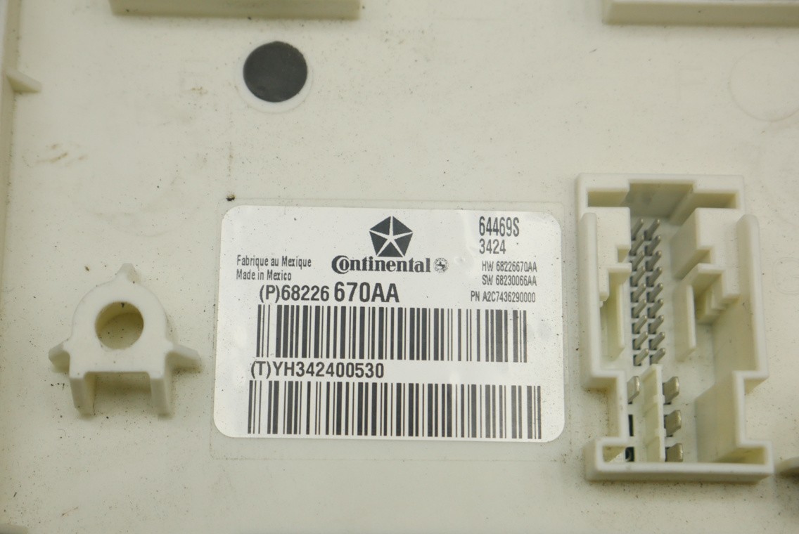Maserati Ghibli 2014-2017 Body control module P/N 68226670AA