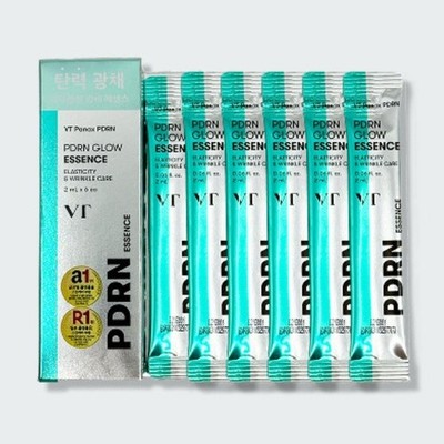 VT PDRN Glow Essence 2ml x 6pcs Firming Radiance Essence K-Beauty K-Cosmetics