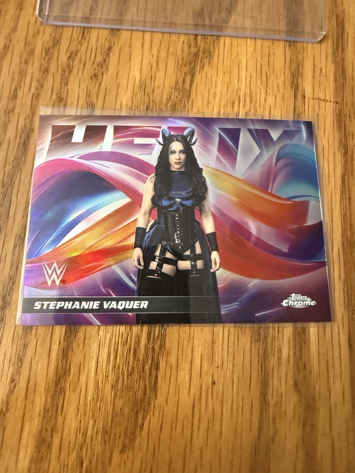 STEPHANIE VAQUER | HELIX | SSP CASE HIT 2026 Topps Chrome WWE #HLX-5 HOT