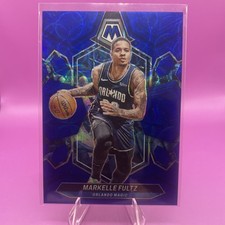 2023-24 Panini Mosaic Markelle Fultz #192 International Blue Mosaic Prizm 5/25
