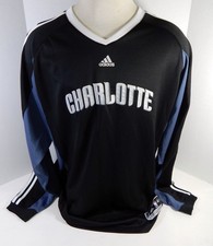 2008-09 Charlotte Bobcats Nazr Mohammed #6 Game Used Black S Shirt 5 A P 3XL 8