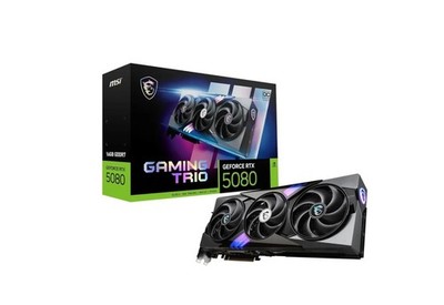 MSI GeForce RTX 5080 Gaming Trio OC 16GB GDDR7 RGB DLSS HDMI/DP
