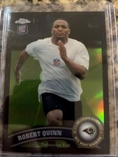 2011 Topps Chrome - Robert Quinn #178 Black Refractor /299 (RC)