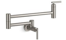 Kohler Purist K-35745-VS Wall Mounted Kitchen Pot Filler Vibrant Stainless