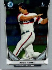 2014 Bowman #BCP17 Jose Abreu Chrome Prospects
