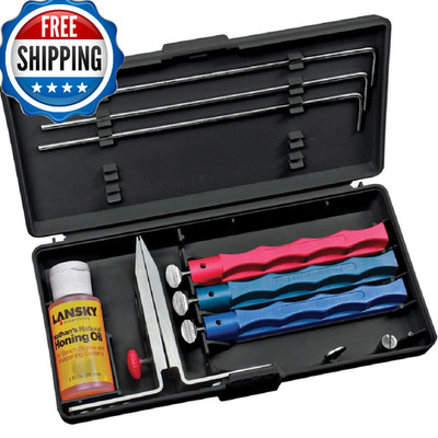 Lansky Standard Sharpening System w/ Coarse & Fine Hones
