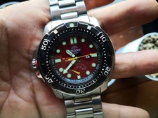 Orient M-Force Red Dial Automatic Diver Watch 200m Sapphire RA-EL0003R 2010s JP