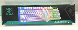RGB Backlit Wired Mechanical Gaming Keyboard/Mouse Combo 104 Keys PC Black
