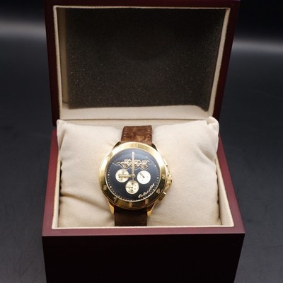 Danbury Mint ''The Sport of Kings'' Pferderennen Chronograph Uhr RAC01