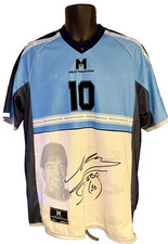 Diego Maradona Hand Signed Limited Edition Milla Shirt With Legal Paperwork+Box
