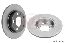 Rear Brake Rotor/Disc Fit For Skoda Octavia Rear