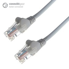 Image of connektgear 15m RJ45 CAT6 UTP Stranded Flush Moulded LS0H Network Cable - 24A...